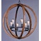 Maxim Lighting Bodega Bay 6-Light 30" Wide Anthracite Chandelier 20918APAR - alternate 2